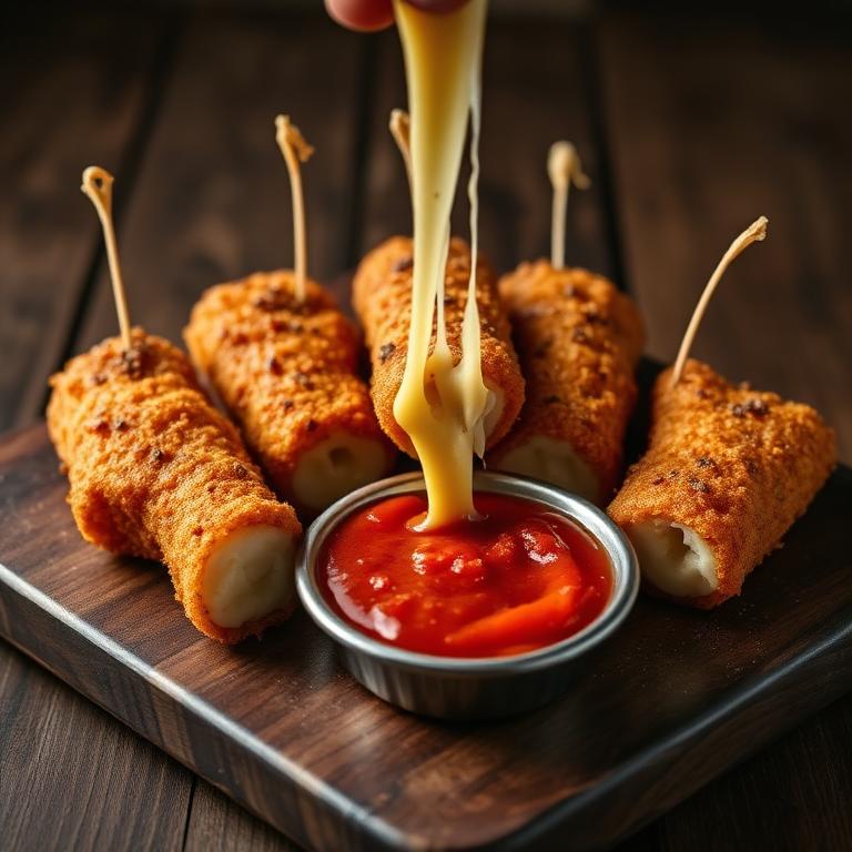 Mozzarella Sticks (6 Stück)