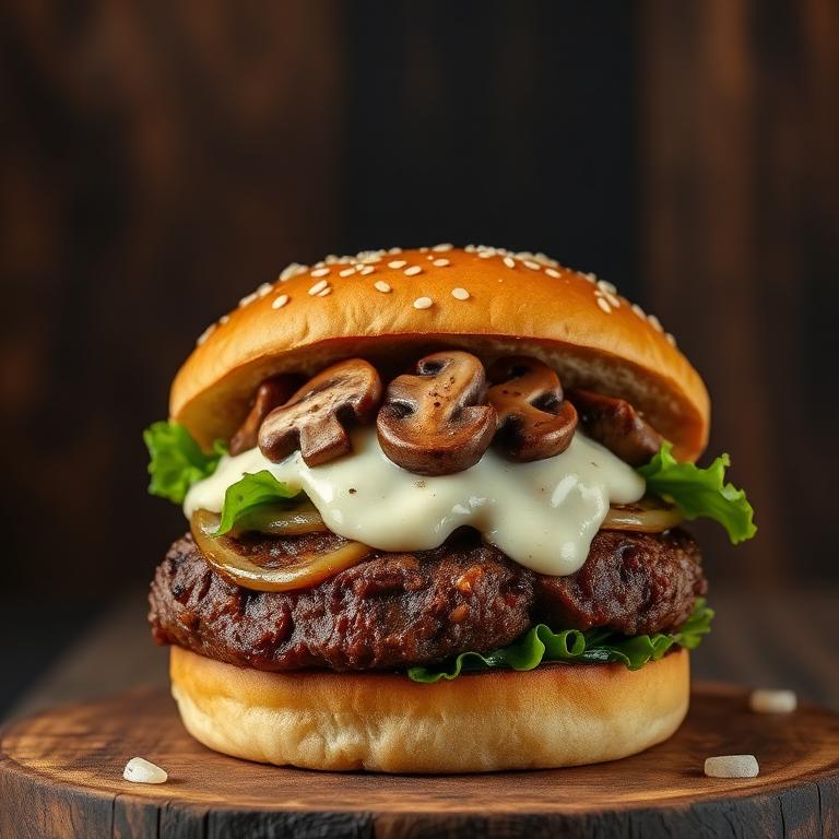 Sheriff's Mushroom Burger